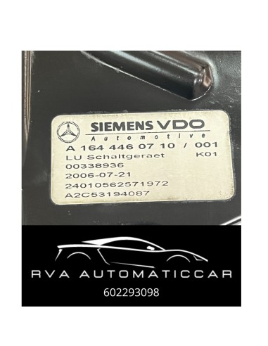 especificaciones repuesto modulo ism caja de cambios 722.9